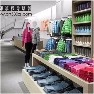 合肥服装店装修风格设计效果图男女服装店门头设计