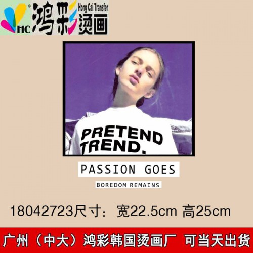 嵩明县石宁县广州中大鸿彩韩国烫画厂家当天出货烫画图案 服装烫钻烫图设计加工 DIY烫图 排图 饰品服饰加工图3