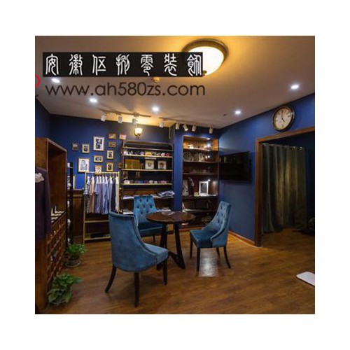 合肥专业服装店 装修店面装修潮流特色男装店设计公司 服装店装修图2