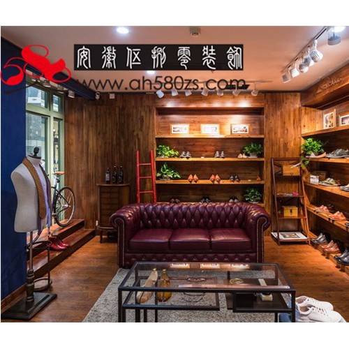 合肥专业服装店 装修店面装修潮流特色男装店设计公司 服装店装修图4
