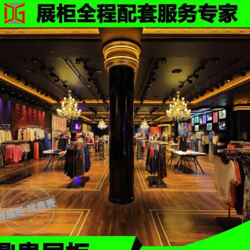 服装展柜定制 广州16年设计高端典雅服装展柜定制经验图3