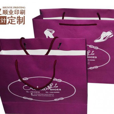 免费设计 广东手提袋订做纸袋印刷服装手挽袋定做 礼品袋订做