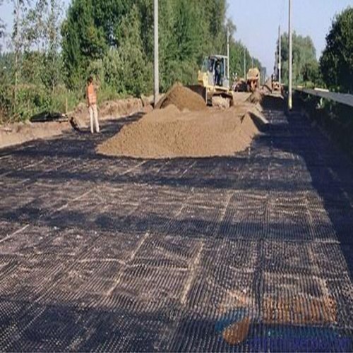 供应土工格栅 玻纤格栅 涤纶格栅图3