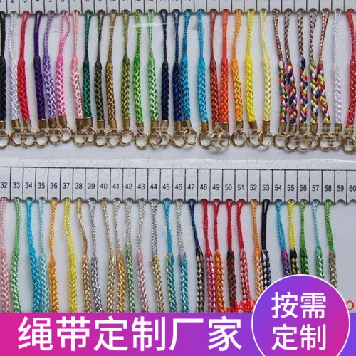 箱包编织绳 尼龙编织绳 黑色涤纶绳 礼品盒绳子 16股涤纶包心绳图3