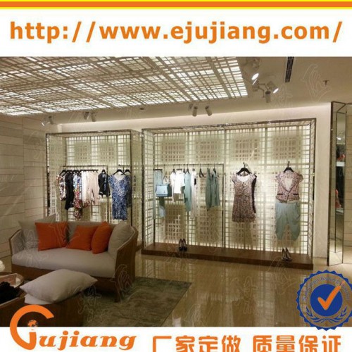 直销商场服装展示柜制作 烤漆木制女装柜设计 广州展柜厂图3