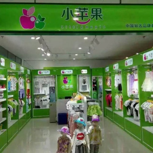 服装展示道具中岛架设计制作郑州耀德展柜厂图2
