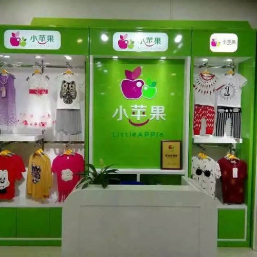 服装展示道具中岛架设计制作郑州耀德展柜厂图3