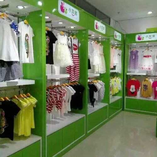 服装展示道具中岛架设计制作郑州耀德展柜厂图1