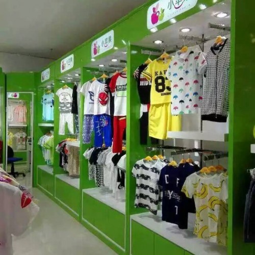 服装展示道具中岛架设计制作郑州耀德展柜厂图4