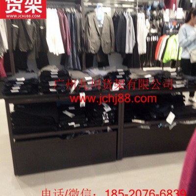 KM男装 服装货架 货架 店面装修 装修设计 鞋子货架