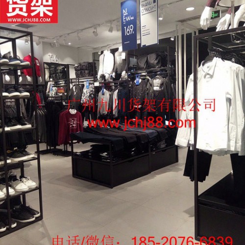 KM男装 服装货架 货架 店面装修 装修设计 鞋子货架图5