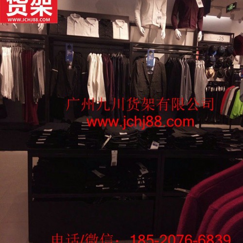 KM男装 服装货架 货架 店面装修 装修设计 鞋子货架图7
