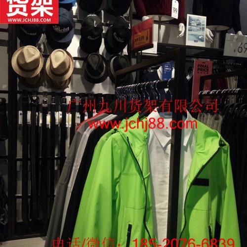 KM男装 服装货架 货架 店面装修 装修设计 鞋子货架图3