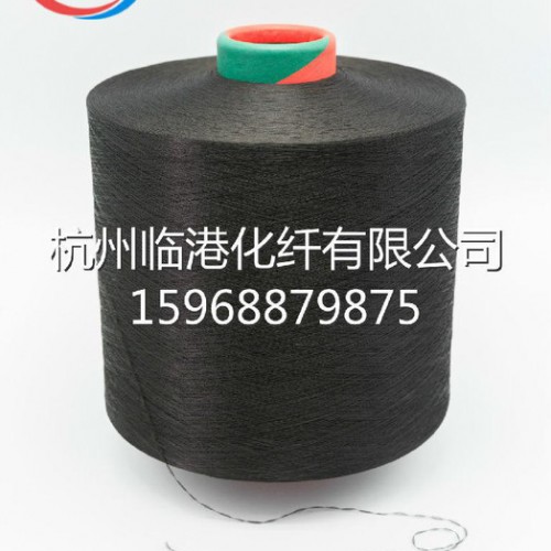 【临港化纤**】涤纶网络低弹丝 DTY黑150D48F图2