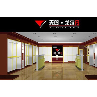 烤漆服装展示柜珠宝柜台设计