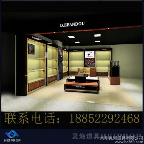 供应定制箱包展柜 服装展柜 鞋柜制作 服装展示柜 家纺展柜 免费设计图2