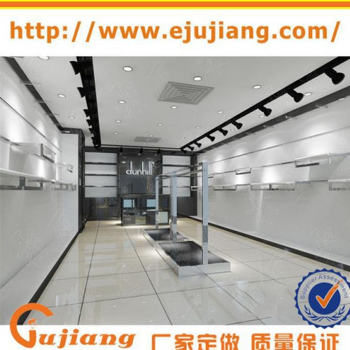 男装专卖店货架 服装店设计 品牌男装展示厅 广州服装展示柜图2