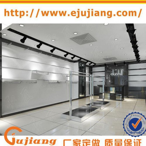 男装专卖店货架 服装店设计 品牌男装展示厅 广州服装展示柜图3