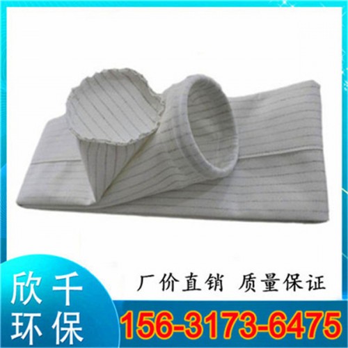 内蒙古质量好涤纶除尘布袋报价-涤纶防静电除尘布袋生产厂家-欣千环保-制作销售图2