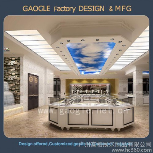 提供服务高格204/2/24广州珠宝展柜厂 各种展柜设计制作 服装展柜