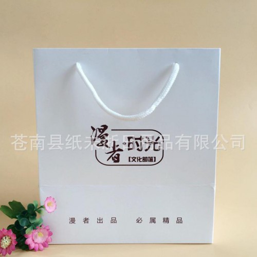 服装手提袋纸袋定做牛皮纸袋设计外贸红酒韩版婚庆手提袋定做图3