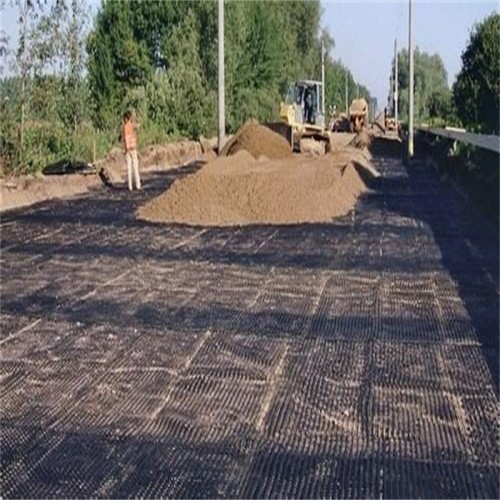 产地货源 聚酯经编涤纶土工格栅 道路软土路基加强 巩固堤坝
