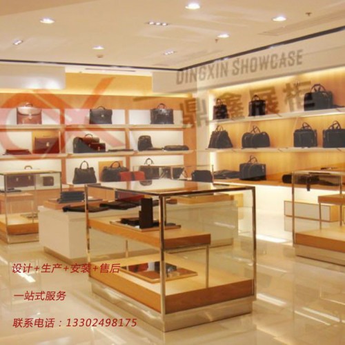 广州鼎鑫展柜2018年新款 服装展柜设计 展柜定做 自由组合多层多功能