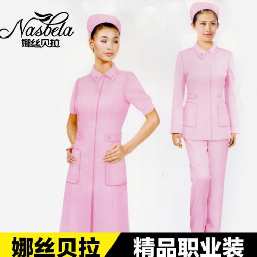 设计定做医护服装 白大褂 护士装 护工装图1