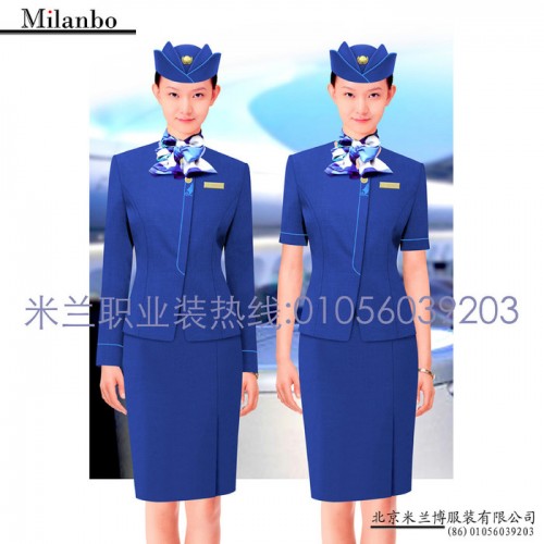 米兰弘空姐服专业设计制作航空铁路培训机构学员服装图4