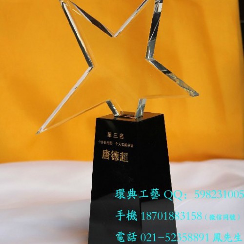深圳服装设计大赛奖杯，广州演讲比赛水晶奖杯，环典金话筒比赛奖杯， 木质奖牌制作图7