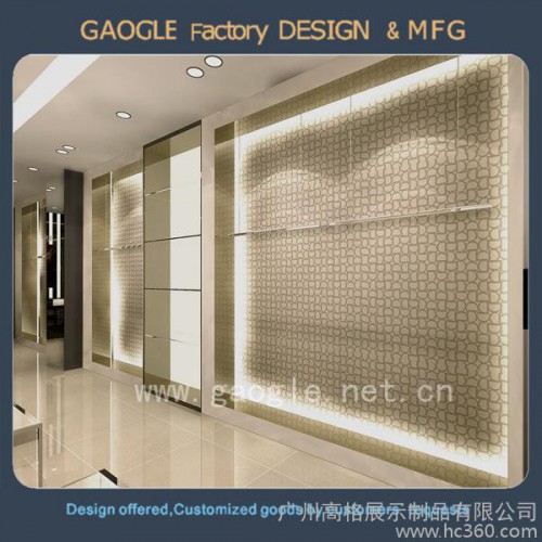 提供服务高格204/2/20广州服装展柜厂 各种展柜设计制作 珠宝展柜图2