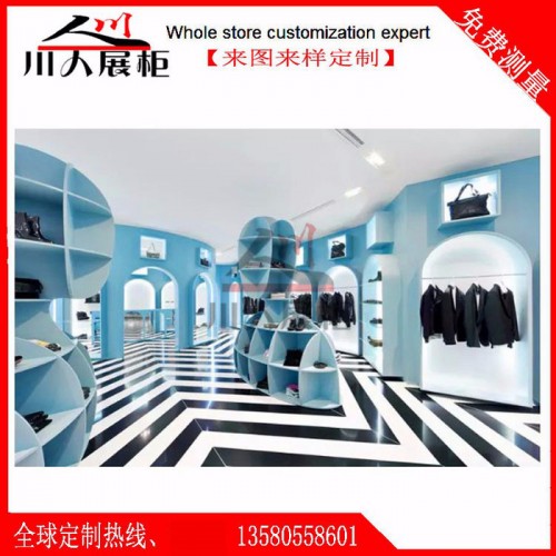 广州川人展柜设计有限公司 欧式服装展柜图6