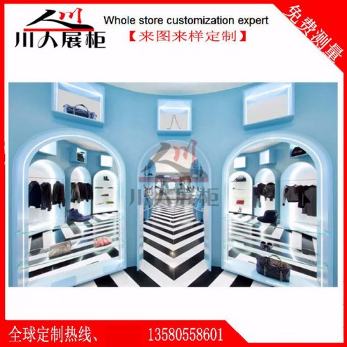 广州川人展柜设计有限公司 欧式服装展柜图3