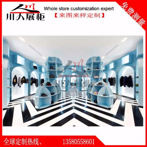 广州川人展柜设计有限公司 欧式服装展柜图2