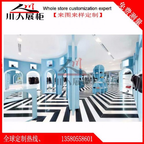 广州川人展柜设计有限公司 欧式服装展柜图4