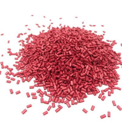 pet红色母粒生产厂家 涤纶红色母粒价格 pet彩色母粒定制生产