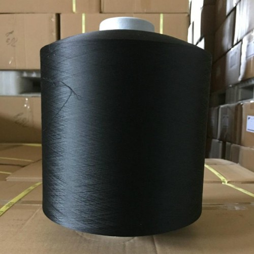 临港 **】涤纶低弹丝 阳离子网络丝 150D48F DTY图3