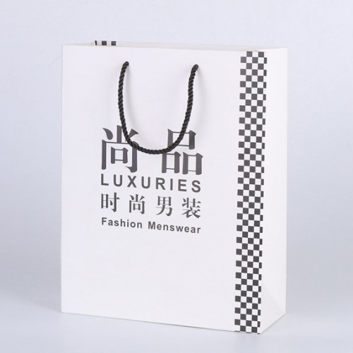 定做高端服装手提袋礼品纸袋手挽袋加厚纸质支持定制设计**图3