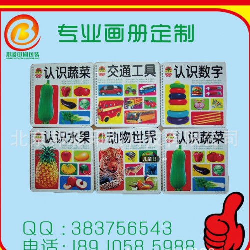 企业宣传产品画册设计印刷 健康饮食画册 服装画册 环装书定制图2