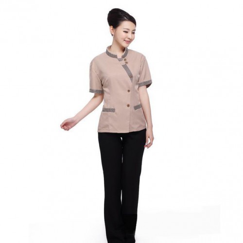 服装厂设计定做保洁服 物业保洁服 酒店保洁服 家政保洁服定做图2