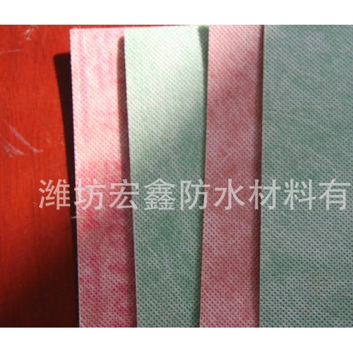 直销双面双色原生料聚乙烯丙纶涤纶卷材高分子复合防水卷材