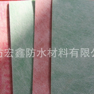 直销双面双色原生料聚乙烯丙纶涤纶卷材高分子复合防水卷材