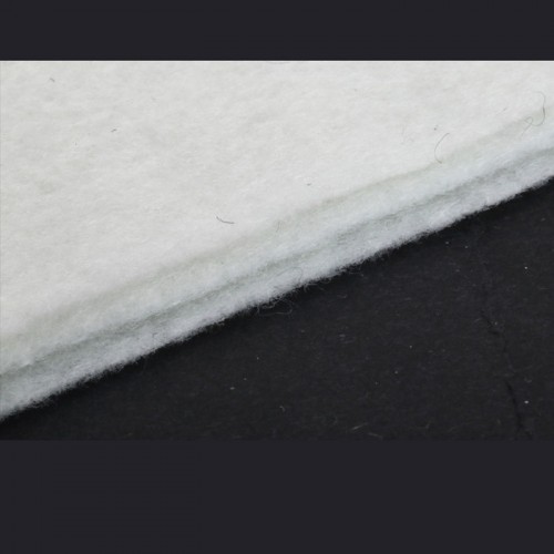 直销白色涤纶防尘长丝土工布   工程布桥梁水泥路面养护土工布图4