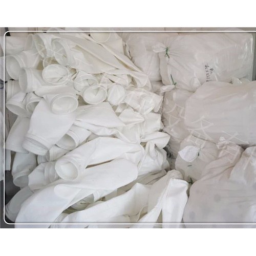 供应工业除尘布袋   常温涤纶针刺毡133*2500布袋   除尘器工业用滤袋笼骨图6