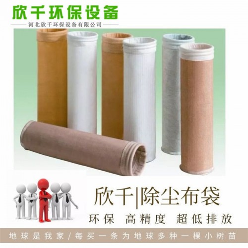 氟美斯除尘布袋 针刺毡除尘布袋 涤纶防静电除尘设备 质量放心 欣千环保图7