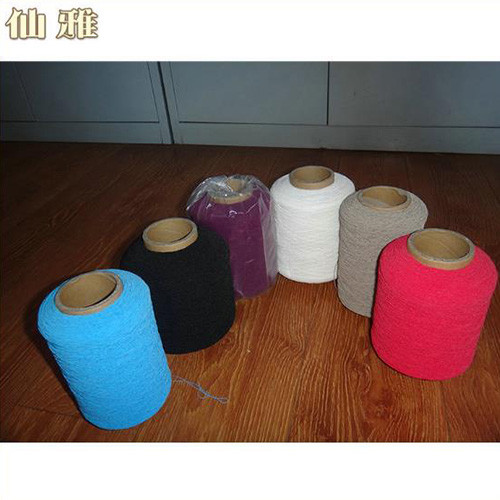 仙雅  弹力包氨纶橡筋线 双包氨纶橡筋线 彩色服饰氨纶松紧涤纶包覆纱图4