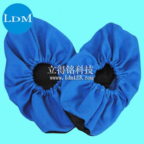立得铭直供蓝色涤纶布鞋套 工厂专用