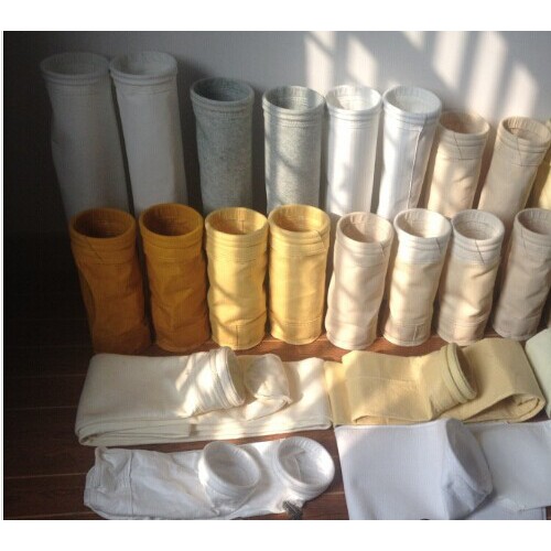 山东除尘器布袋2500mm*130mm 除尘滤袋涤纶针刺毡布袋常温布袋**滤袋批发价格各种规格厚度常温高温材质布袋图3