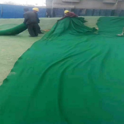厂家定制土工布白色 涤纶长短丝道路养护防渗防水无纺土工布专用图5