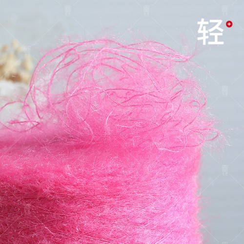 【志源】厂价批发毛感丰富做工精细5.8S/1有色猫毛纱 涤纶猫毛纱图3